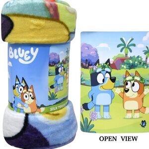 Bluey Silk Touch Kids Blanket - Multicolor